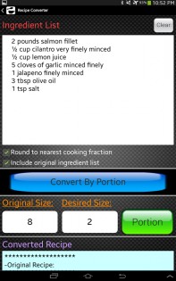 Kitchen Calculator (Converter) 3.4. Скриншот 14