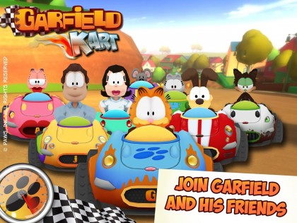 Garfield Kart 1.05. Скриншот 6
