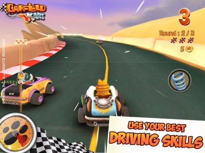 Garfield Kart 1.05. Скриншот 8
