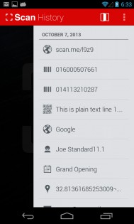 Scan — QR and Barcode Reader 2.3. Скриншот 3