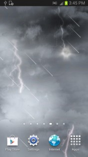 Thunder Clouds Live Wallpaper Pro 1.1. Скриншот 3