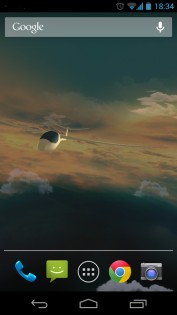Полёт в облаках 3D 4.0.0.6. Скриншот 3