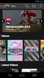 Red Bull TV 7.0.6.3. Скриншот 1