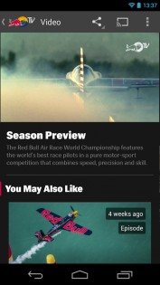 Red Bull TV 7.0.6.3. Скриншот 3