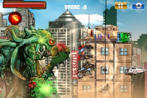 Monsters Rampage 2. Скриншот 4