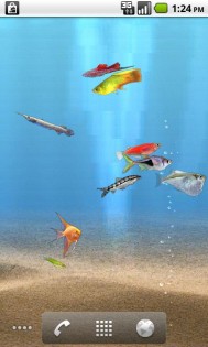 aniPet Freshwater Aquarium (free) Live Wallpaper 2.4.9. Скриншот 6