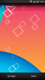 Nexus KitKat 4.4 Parallax LWP 1.0.0. Скриншот 2