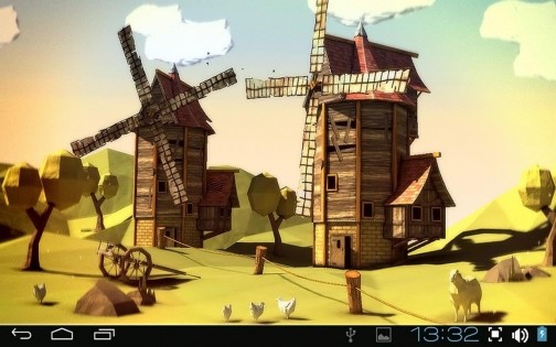 Paper Windmills 3D Free 1.0. Скриншот 9