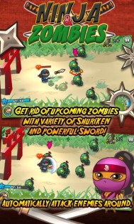 Ninja and Zombies 1.0.4. Скриншот 2