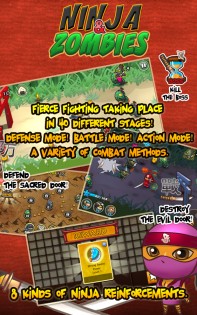 Ninja and Zombies 1.0.4. Скриншот 9