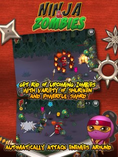 Ninja and Zombies 1.0.4. Скриншот 11