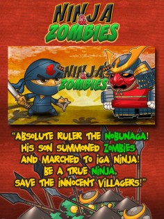 Ninja and Zombies 1.0.4. Скриншот 12