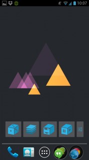 Trianglism Live Wallpaper 1.01. Скриншот 3