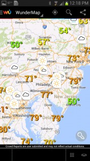 Weather Underground 6.18.0. Скриншот 4