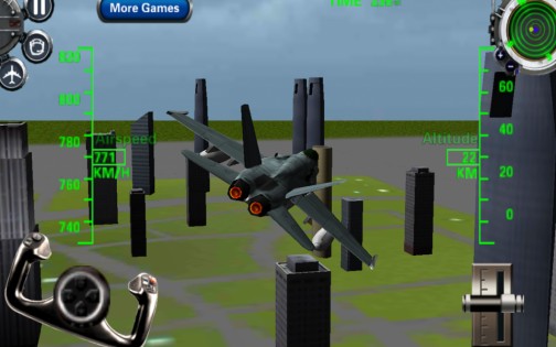 Jet Flight Simulator 3D 1.5. Скриншот 3