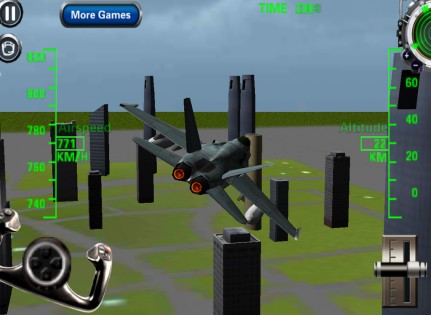 Jet Flight Simulator 3D 1.5. Скриншот 9