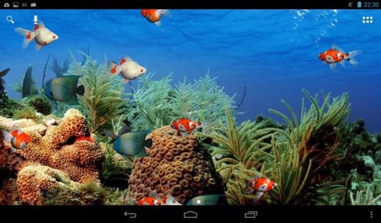 Живые обои аквариум 4pda