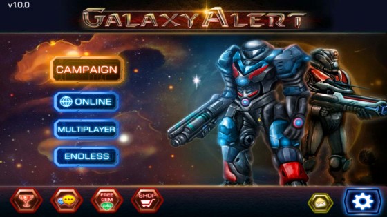 Galaxy Alert 1.0.4. Скриншот 1