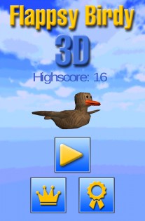 Flappsy Birdy 3D 1.2. Скриншот 1