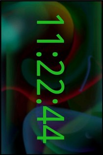 Rainbow Alarm Clock Widget 1.3. Скриншот 3