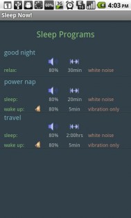 Sleep Now! (TRIAL) 2.1.0. Скриншот 3