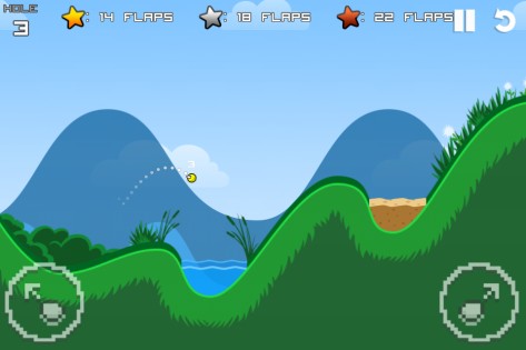Flappy Golf 1.4. Скриншот 3