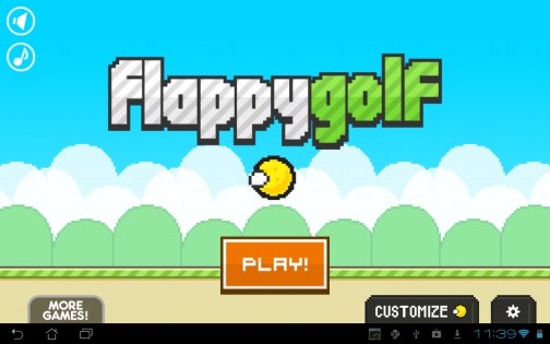 Flappy Golf 1.4. Скриншот 6