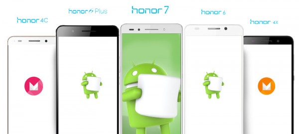 Смартфоны линейки Huawei Honor начнут получать Android 6.0 в феврале 2016 года