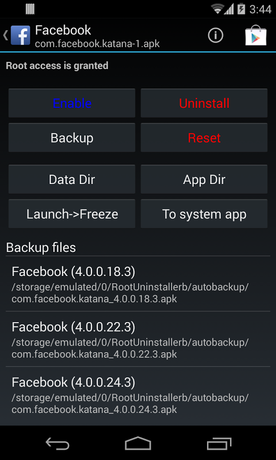 Uninstaller pro android