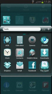 Theme Cyanogen GO Launcher EX 1.38. Скриншот 3