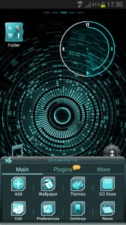 Theme Cyanogen GO Launcher EX 1.38. Скриншот 4