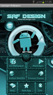 Theme Cyanogen GO Launcher EX 1.38. Скриншот 5