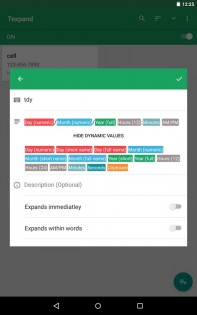 Texpand – мгновенная автозамена 2.5.0. Скриншот 2