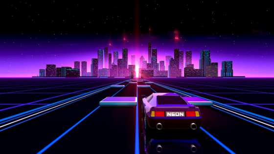 Neon Drive. Скриншот 1