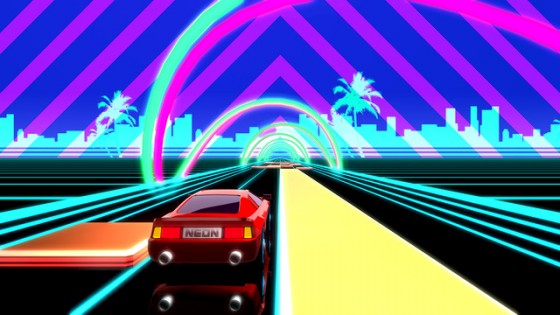 Neon Drive. Скриншот 3