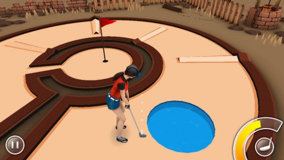 Mini Golf Game 3D. Скриншот 3