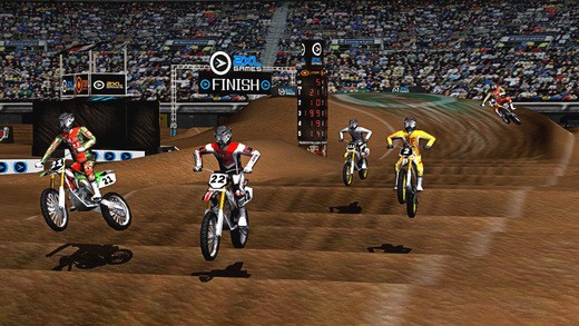 2XL Supercross HD. Скриншот 4