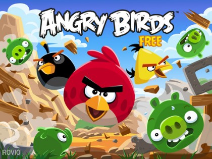 Angry Birds HD. Скриншот 1