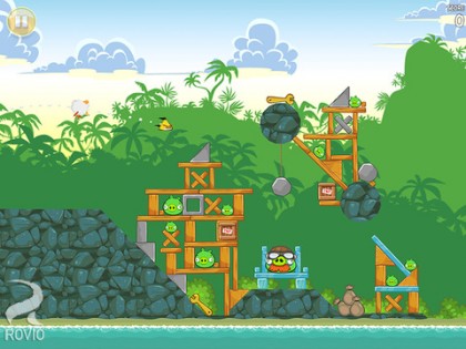 Angry Birds HD. Скриншот 4