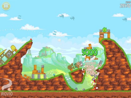 Angry Birds HD. Скриншот 5