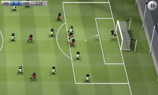Stickman Soccer 4.0. Скриншот 1