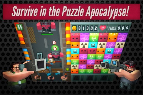 Zombie Puzzle Invasion 1.12. Скриншот 3