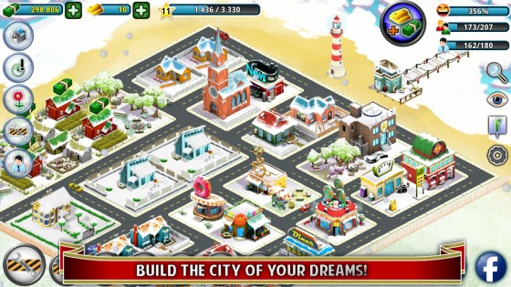 City Island: Winter Edition 3.0.4. Скриншот 1