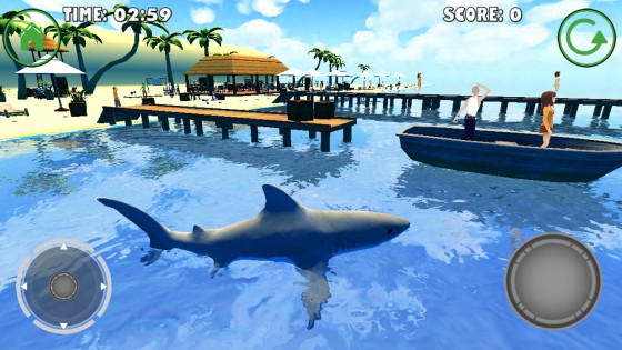 Shark Simulator 1.2. Скриншот 3