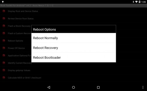 Root Toolkit for Android™ 5.0. Скриншот 12