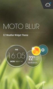 Moto Blur Theme 16.6.0.6271. Скриншот 1