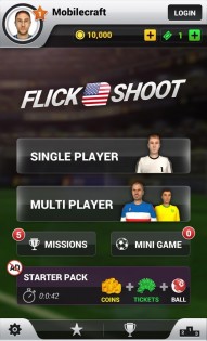 Flick Shoot US 1. Скриншот 3