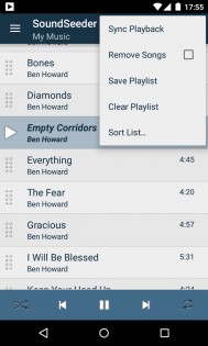 SoundSeeder – совместное прослушивание 2.7.1. Скриншот 2