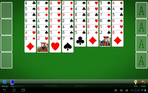 FreeCell Solitaire 6.4.2.4374. Скриншот 7