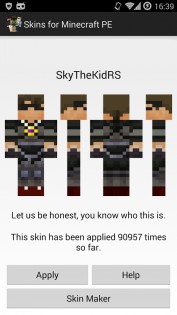 Skins for Minecraft PE 14.6. Скриншот 5